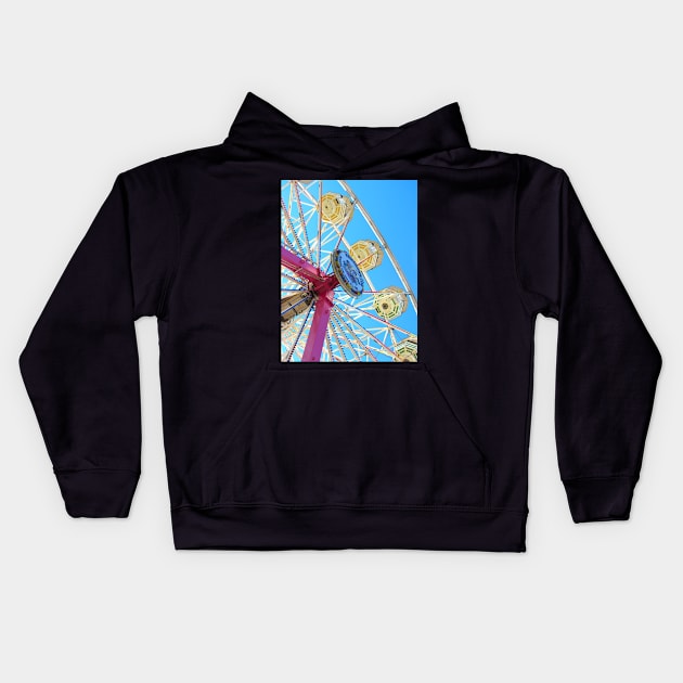 Ferris Wheel Kids Hoodie by wildmagnolia